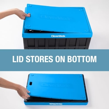 CleverMade Collapsible Storage Bins: Versatile & Durable