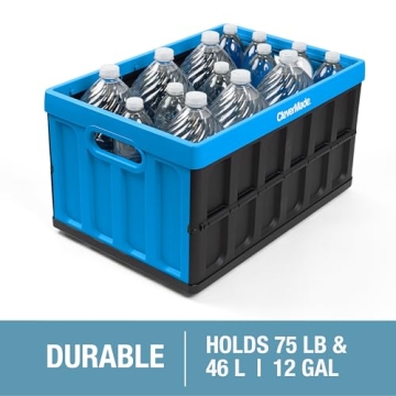 CleverMade Collapsible Storage Bins: Versatile & Durable