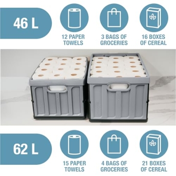 CleverMade Collapsible Storage Bins: Versatile & Durable