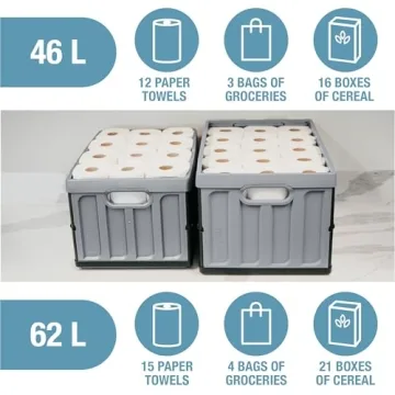 CleverMade Collapsible Storage Bins: Versatile & Durable