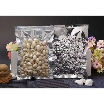 Mylar Heat Seal Pouch for Food Storage 500 Pack