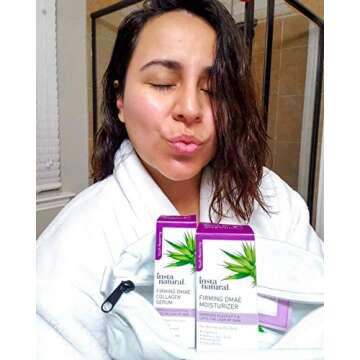 InstaNatural Vitamin C Serum for Face - Hydrating, Moisturizing, Anti-Aging with Argan Oil and Hyaluronic Acid