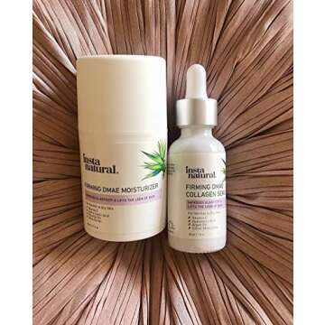 InstaNatural Vitamin C Serum for Face - Hydrating, Moisturizing, Anti-Aging with Argan Oil and Hyaluronic Acid