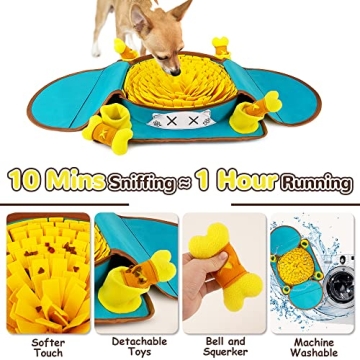 Snuffle Mat for Large Dogs, Enhance Foraging Skills