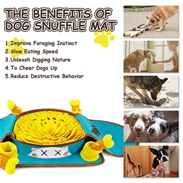 Snuffle Mat for Large Dogs, Enhance Foraging Skills