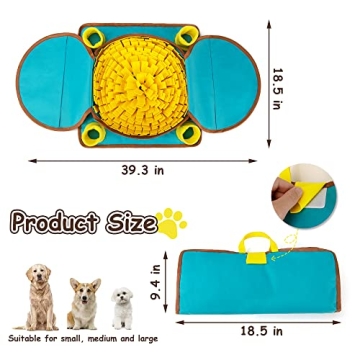 Snuffle Mat for Large Dogs, Enhance Foraging Skills