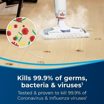 Bissell Powerfresh Deluxe Steam Mop Hard Floor Cleaner