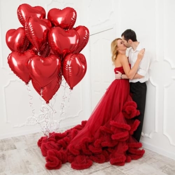 Stunning Red Heart Balloons for Any Celebration