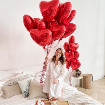 Stunning Red Heart Balloons for Any Celebration