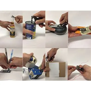 W4W Survival Pocket Tool - 43 in 1 Wallet Size Multitool