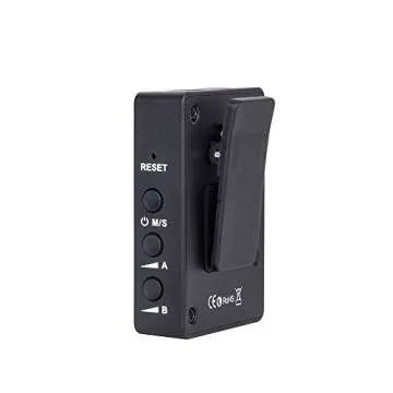 2.4G Wireless Lavalier Microphone System,Comica BoomX-D D2 Digital 1-Trigger-2 Wireless Microphone Transmitter & Receiver SLR Clip-on Microphone,Lav Mic for Smartphone Camera Podcast Interview YouTube