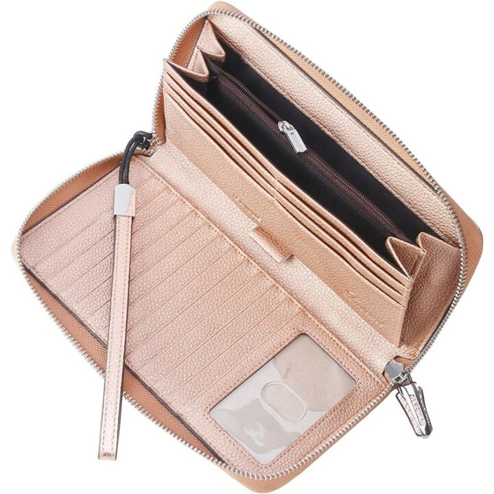 Lavemi Women's RFID Leather Wallet - Travel Essential