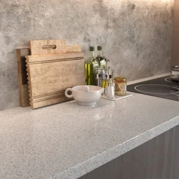 Glossy Marble Contact Paper for Easy Home Transformations