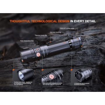 Fenix PD36R V2.0 Tactical Flashlight 1700 Lumens