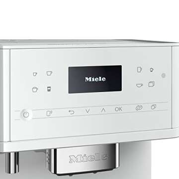 Miele CM 6160 MilkPerfection Automatic Coffee Machine - OneTouch for Two, AromaticSystem, 4 individu...