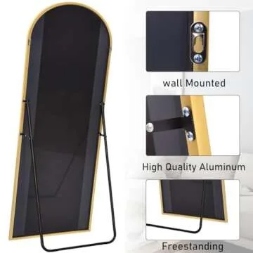Elegant ZMYCZ Floor Length Mirror - Versatile and Stylish