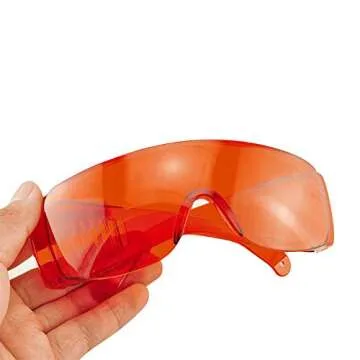 Vinmax Dental Lab Safety Glasses Goggle Glasses Anti-Fog Glasses Protective Eye for Curing Light Whi...