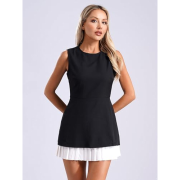 Hularka Womens A-Line Cocktail Dress - Elegant and Versatile