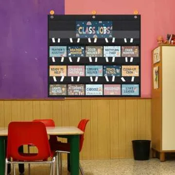Fulmoon Classroom Jobs Chart - Engaging Teacher Tool
