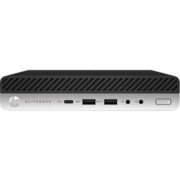 HP EliteDesk 800 G3 Mini PC - Intel Core i5, 16GB RAM, 1TB SSD