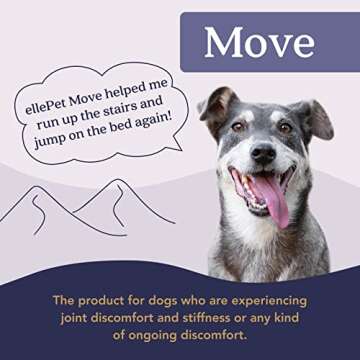ellePet Move Hemp Chews for Small Dogs - 10mg Joint Support