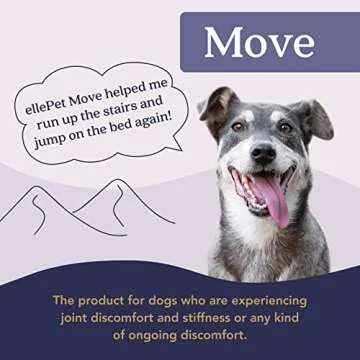 ellePet Move Hemp Chews for Small Dogs - 10mg Joint Support