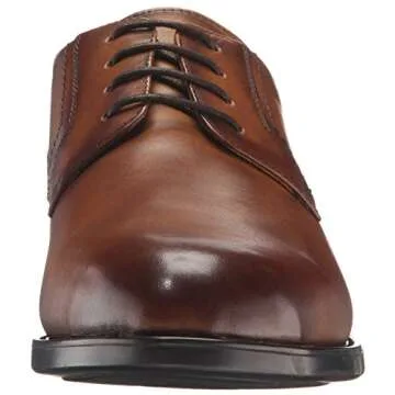 Florsheim Men's Medfield Plain Toe Oxford Dress Shoe, Cognac, 10