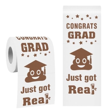 Toilet Paper 2021 Happy Graduation College High School Graduation Toilet Paper Gifts Idea Prank Funn...