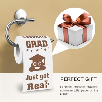 Funny Graduation Toilet Paper for Celebrations and Decor