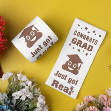Funny Graduation Toilet Paper for Celebrations and Decor