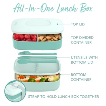 Bentgo Classic Adult Bento Box for Stylish Meal Prep