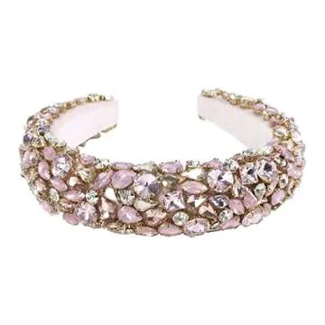 Elegant HAIMEIKANG Rhinestone Headband for Women and Girls