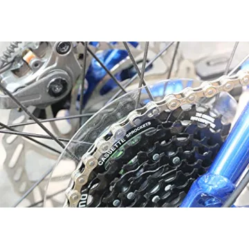 ZONKIE 6/7/8 Speed Bike Chain 1/2 x 3/32 Inch 116 Links