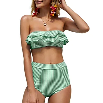 Chic Saodimallsu High Waisted Bikini Sets for Women