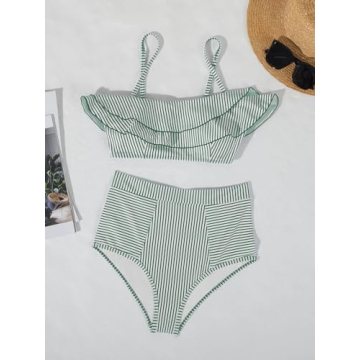 Chic Saodimallsu High Waisted Bikini Sets for Women