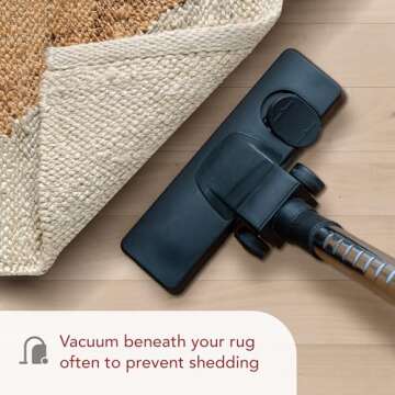 nuLOOM Pandora Diamond Jute Area Rug - 8x10 Jute Area Rug Global Inspired Ivory Rugs for Dining Room, Living Room, Bedroom, Kitchen, Hallway