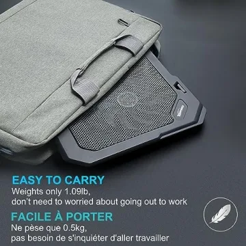 TopMate C302 Laptop Cooling Pad for Efficient Heat Management