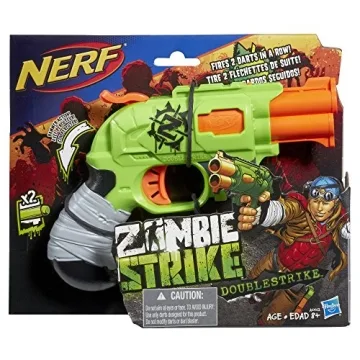 Nerf Zombie Strike Doublestrike Blaster for Action-Packed Fun