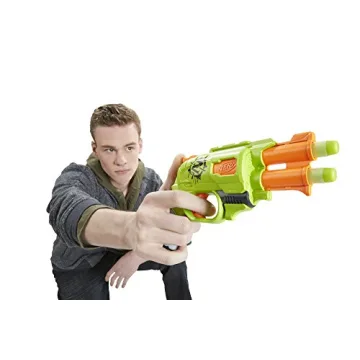Nerf Zombie Strike Doublestrike Blaster for Action-Packed Fun