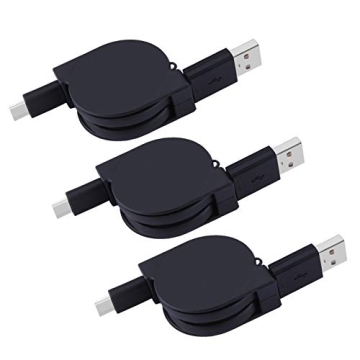 Retractable USB Type C Cable Type C Charger USB C to USB A Data Sync Charging Cord Note 8 Charger fo...