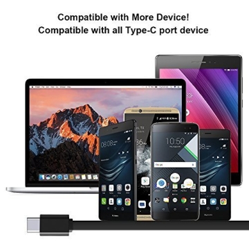 Retractable USB Type C Charger and Data Sync Cable