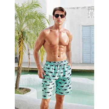 APTRO Swim Trunks 9" Quick Dry for Big & Tall