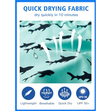 APTRO Swim Trunks 9" Quick Dry for Big & Tall