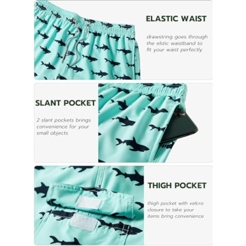 APTRO Swim Trunks 9" Quick Dry for Big & Tall