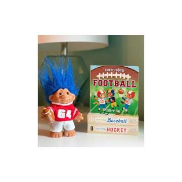 Let's Play Hockey! A Lift-a-Flap Board Book for Babies and Toddlers, Ages 1-4