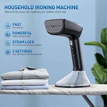High-Performance Handheld Clothing Steamer 1800W Power