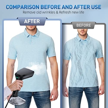 High-Performance Handheld Clothing Steamer 1800W Power