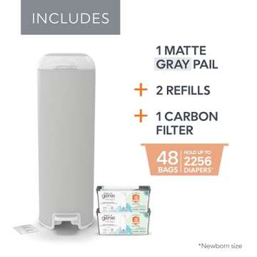 Platinum Diaper Pail: Convenient, Durable, Odor-Locking Solution