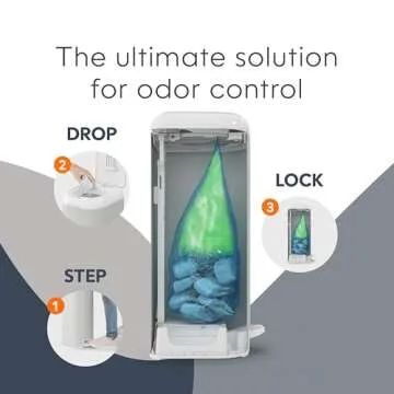 Platinum Diaper Pail: Convenient, Durable, Odor-Locking Solution