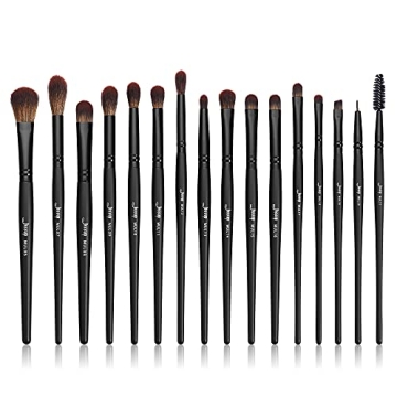 Jessup Eye Brushes Set, Vegan Makeup Brushes with Concealer Powder Eyeshadow Blending Eyeliner Spool...
